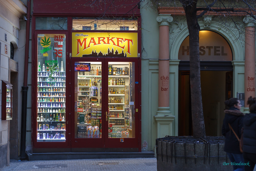 Mini-Markets an jeder Ecke...